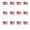 12, variant on lanema Small Handheld American Flags For School Rallies Event And Decoration