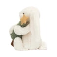 thumbnail image 4 of Jellycat Bashful Bunny Toys Jellycat White Bunny Cherry Stuffed Toy, 4 of 7