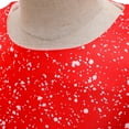 thumbnail image 4 of Dress Gift for Girls Christmas Girl Dress Sleeveless Princess Party Dress for Girls Formal Prom Dress with Santa Claus Print Bowknot for 2-8 Years Save Big, 4 of 8