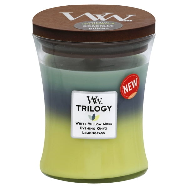 Virginia Gift Brands, WoodWick Woodland Shade Trilogy Candle, 9.7 oz