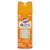 Clorox 4-in-One Disinfectant & Sanitizer, Citrus, 14oz Aerosol, 12/Carton