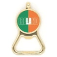thumbnail image 1 of Ireland Country Flag Name Beer Bottle Cap Opener Stainless Steel Key Chain, 1 of 3