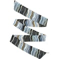 thumbnail image 5 of Pavilion-Pavilion- 48" Zig Zag Blue, Brown, Black & White Laces for Tuso Boots, Sandals & Handbags, 5 of 9