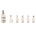 thumbnail image 2 of Set Of 6 High Quality Air Line Hose Compressor Fitting Quick Coupler 1/4"BSP, 2 of 8