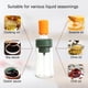 thumbnail image 5 of Dispensador de aceite de oliva con cepillo - Dispensador de aceite de oliva de cristal para cocina, botella dispensadora de aceite 2 en 1, 5 of 5