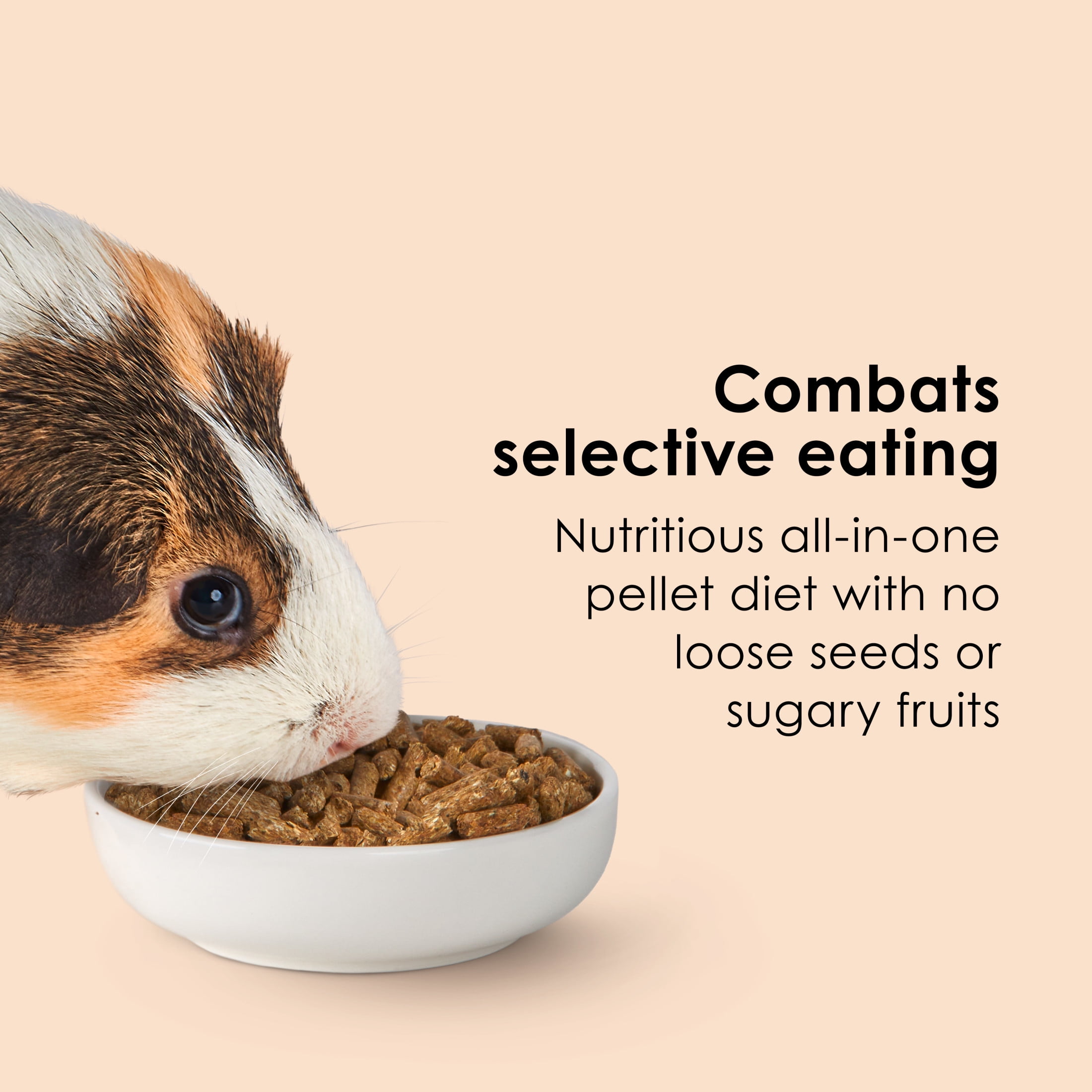 (3 pack) Kaytee Forti Diet Timothy Select Guinea Pig Food 3.5 Pounds
