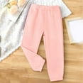thumbnail image 2 of Staki Kids Baggy Sweatpants Girls Sweatpants Cotton Athletic Pants Kids High Waisted Jogger Pants with Drawstring Pockets for Teen Girls 3-9Y(Pink,5-6 Years), 2 of 5
