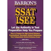 How to Prepare for Ssat Isee: High School Entrance Examinations (BARRON'S HOW TO PREPARE FOR HIGH SCHOOL ENTRANCE EXAMINATIONS), Used [Paperback]