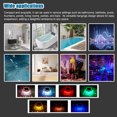 thumbnail image 3 of Luz solar flotante para piscina, lámpara de proyección con patrón de peces LED IP67, 3 of 7