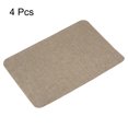 thumbnail image 3 of Uxcell 4Pcs Linen Fabric Patches 8" x 11" Self-Adhesive Fine Linen Repair Tape for Upholstery Furniture Dark Grey, 3 of 6