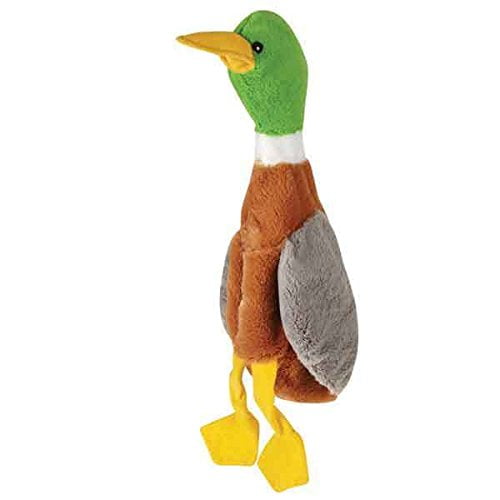 Stuffing Free Mallard Duck Dog Toy No Mess Unstuffed 15.5 Inches in Bahrain at BHD 14 Rating 5