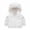 White, variant on Splozh Toddler Boys Girls Hooded Jacket Fashion Toddler Baby Boys Girls Winter Windproof Hooded Coat Jacket Warm Fleece Outerwear,White,3-6 Months