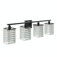 thumbnail image 2 of Aiwen Stylish 4-Light Dimmable Vanity Light Crystal Glass Shade Wall Sconce, 2 of 10