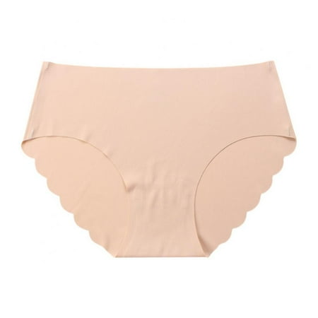 

6 Pack Womens Seamless Laser cut Brief Panties Hipster Underwear No Show Panties Invisibles Briefs Soft Stretch Bikini Underwears