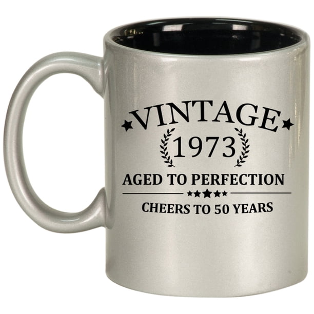 50th Birthday Ignoring Advice For 50 Years Mug  Funny Gift For Women, Ceramic  Coffee Mug 50th Birthday Gifts