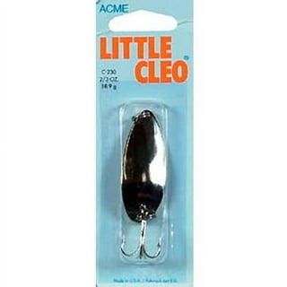 Acme Tackle Little Cleo Fishing Spoon Nickel 1/8 oz.
