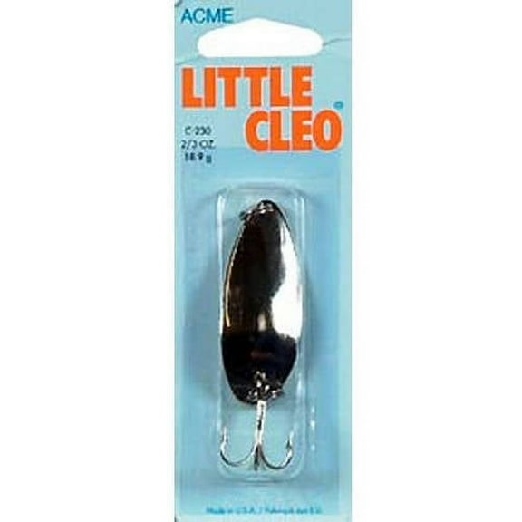 Acme Tackle Little Cleo Fishing Spoon Nickel 2/3 oz.