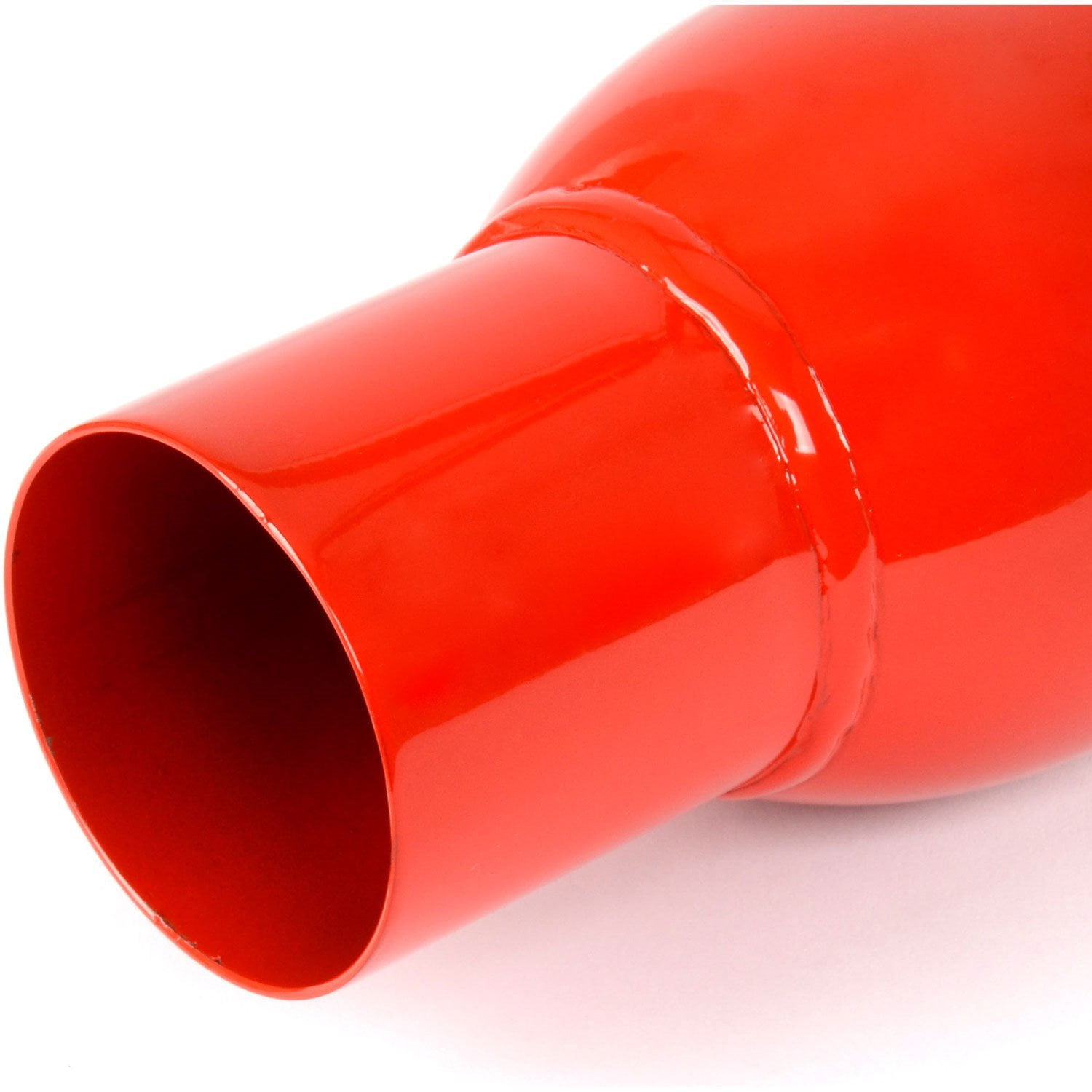 JEGS Corrosive Resistant Glasspack Vehicle Mufflers, Steel Red, 24 in, 7.45 lb