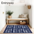 thumbnail image 3 of ODIKA 3'x5' Machine Washable Non-Slip Area Rug, Multilingual Letter Recognition Playmat with Phonics Sound Visual Guides High Traffic Rug, Blue, 697842, 3 of 7
