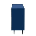 thumbnail image 6 of EUROCO 2 Door Sideboard Cabinet,35" Buffet Cabinet with Storage,Sideboard Storage Cabinet with Adjustable Shelf,Accient Cabinet for Living Room,Kitchen,Navy Blue, 6 of 7