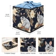 thumbnail image 3 of Tmall Foldable Storage Box with Handle, 10.8"x10.5"x10.6", Large Capacity Organizer Bins, 3 of 6
