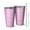 Pink Breast Cancer-1, variant on 16oz Tumblers Pink Breast Cancer Stainless Steel Vacuum Insulated Double Wall Travel Tumbler Cups Mug with Lid and Straw,Cleaning Brush for Coffee,Tea