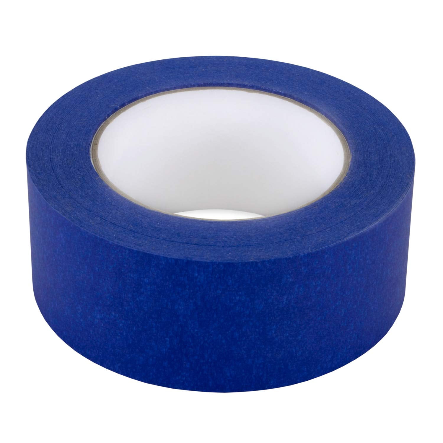 IDL Packaging 3 Rolls of 2" x 60 yards Blue Painters Tape for Painting, Natural Rubber