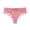 Purple, variant on Women’s Seamless No Show Thong Underwear Lace Trim Breathable Panties Stretchy Low Rise Ladies Soft Silky Cotton Liner T Back Daily Wear 4 Pack, Pink,L