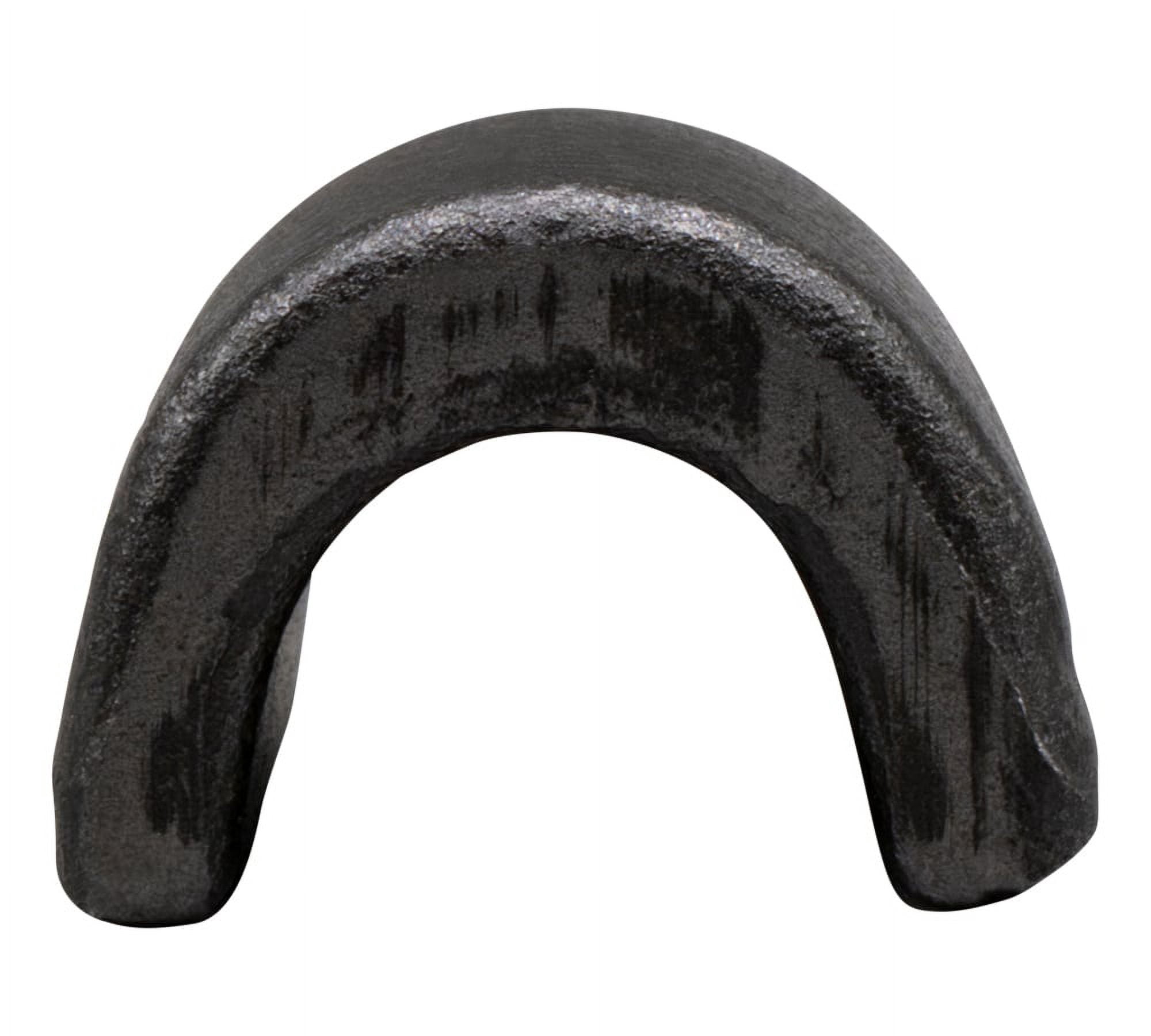 (4 Pack) 3/4" Heavy Duty Weld-On Forged D Ring Truck Trailer Tie Down
