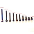 thumbnail image 4 of Tornillo hueco con brida hexagonal exterior de acero inoxidable 304 para reinstalación de accesorios de automóvil M4M5M6M8 titanio azul quemado dorado, 4 of 4