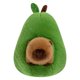 thumbnail image 1 of Almohada desprendible para dormir del juguete lindo de la felpa del capibara del aguacate 17-inch, 1 of 7
