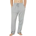 thumbnail image 2 of WORW Mens Pajama Pants, Soft Cotton Sleep Lounge Pants Grey Large, 2 of 7