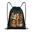 thumbnail image 2 of Mochila con cordón estilo vintage con diseño de corazón de Karol G Bichota, para gimnasio, deportes, bolsa de cuerdas para correr, 2 of 4