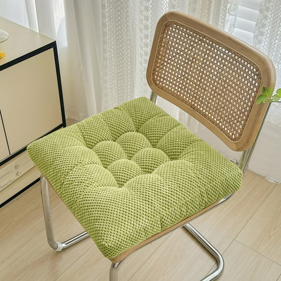 Thickened Velvet Cushion Chair Cushion Sofa Floating Window Tatami Cushion Car Seat Cushion Kneeling Futon Cushion Washable Size 17.72x17.72 Inches