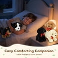 thumbnail image 6 of Muiteiur 5Pcs Cute Puppy Plush Toy Set 13.8" Bulk Dog Stuffed Animal, 6 of 8