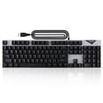 thumbnail image 3 of Sidaley Teclado mecánico con cable, 104 teclas, retroiluminación, oficina, escuela, negocios, reemplazo de teclado, accesorios de Videojuegos y accesorios, 3 of 6