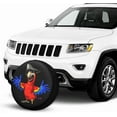 thumbnail image 6 of Parrot Pirate Spare Tire Cover Waterproof Sun Protection Fit for Trailers, Rv, SUV, Off-Road Vehicle, Camper, and Trucks Wheel Cover, 6 of 10