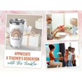 thumbnail image 5 of Teacher Appreciation Gifts For Women - Teachers Day, Back To School, Graduation, Christmas, Birthday Gifts For Women, Thank You Gifts For Teacher, Coworkers - 20 Oz Stainless Steel Tumbler, 5 of 6