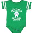 thumbnail image 3 of Inktastic Proof Mommy Cant Resist Dentist Dad Boys or Girls Baby Bodysuit, 3 of 5