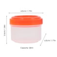 thumbnail image 4 of 6 Pcs Contenants pour Vinaigrette Petits Contenants à Condiments Mini Tasse d'Assaisonnement 35 ml, 4 of 8