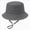 B38-Dark Gray, variant on Quealent Kids Bucket Hat UPF50 Summer Sun Protection Beach Cap Cotton Kids Sun Hat for Boys Girls Outdoor 6-12 Months