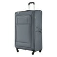 thumbnail image 2 of (2 pack) Protege Arendale 32" Soft Side Expandable Rolling Spinner Luggage, Gray, 2 of 11