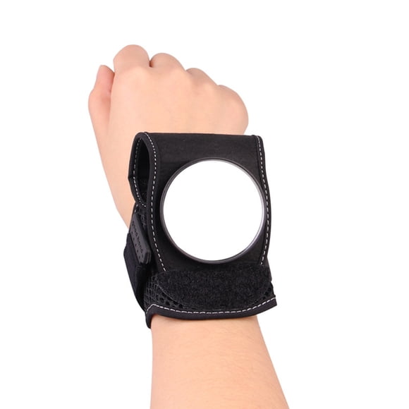 bike rearview mirror bike reflect mirror cycling wrist mirror bike back eye mirror wristband mirror