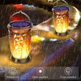 thumbnail image 3 of 96led antorcha solar danza parpadeo llama luz jardín patio césped decoración, 3 of 5