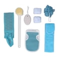 thumbnail image 2 of Body Scrubber Set, Shower Loofah Tool Long Handle Brush Foot Grinding Stone  for Household Bathing Use, 2 of 8