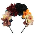 thumbnail image 1 of Diadema de flores de simulación Strade Fareast Limited decoración guirnalda para fiesta de boda Estilo A, 1 of 8
