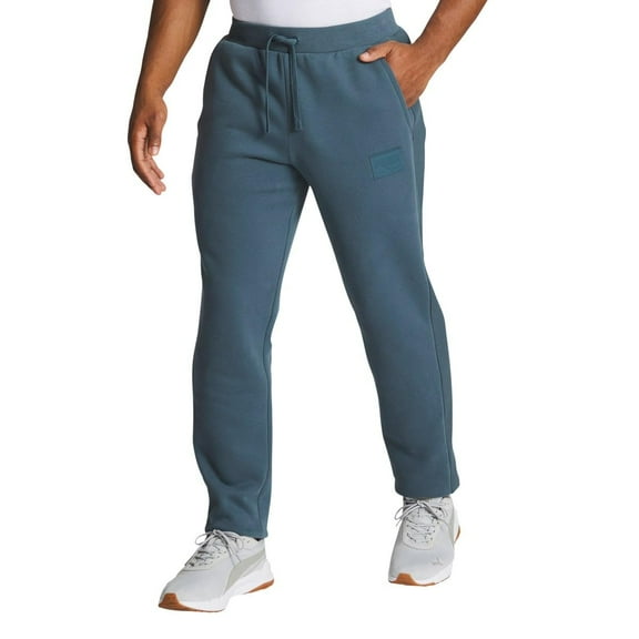 PUMA Men's Tapered Leg Elastic Waistband with External Drawstring Jogger BlueXXL