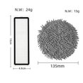 thumbnail image 1 of Roller Brush Filter Mop Cloth Replacement For Stytj06zhm Pro Cleaning Robot Vacuum Hy, 1 of 4