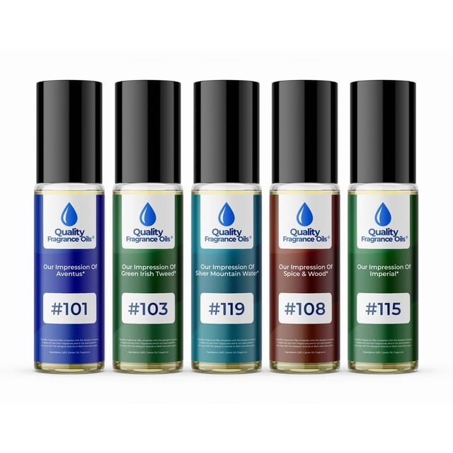 Perfume Quality Fragrance Oils, colonia de los 5 mejores nichos para hombre, 10,35 ml