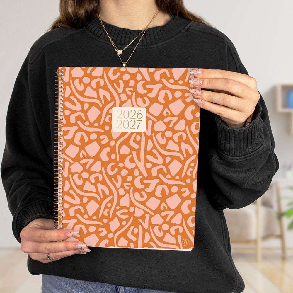 bloom daily planners 2026-2027 Academic Planner, 13 Month Monthly & Weekly, 8.5" x 11" Soft Cover, Stickers Included, Moments of Grace